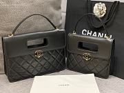 Chanel Crossbody Black Bag Size 20 x 18 x 8 cm - 5