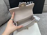 Chanel Mini Cf Handle Light Gold Hardware Grey Size 20 x 6 x 13 cm - 6