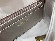 Chanel Mini Cf Handle Light Gold Hardware Grey Size 20 x 6 x 13 cm - 4