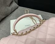 Chanel Mini Cf Handle Light Gold Hardware Light Pink Size 20 x 6 x 13 cm - 6