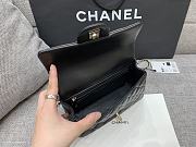 Chanel Mini Cf Handle Light Gold Hardware Black Size 20 x 6 x 13 cm - 5