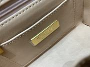 Chanel Handle Cosmetic Bag Beige Size 12.5 x 15 x 8 cm - 5