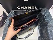 Chanel Coco Handle Bag Crocodile Pattern Black Size 28 x 17.5 x 10 cm - 4