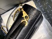 Chanel Coco Handle Bag Crocodile Pattern Black Size 28 x 17.5 x 10 cm - 3