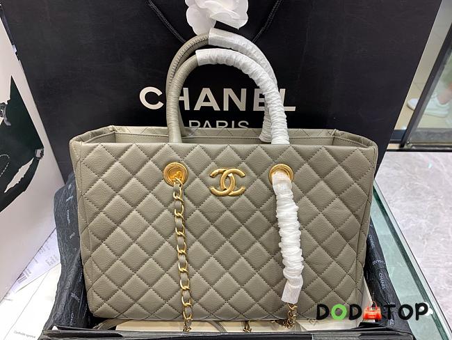 Chanel Shopping Bag Large Handbag Grey Size 36 × 38 × 16 cm - 1
