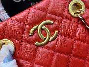 Chanel Shopping Bag Large Handbag Red Size 36 × 38 × 16 cm - 5