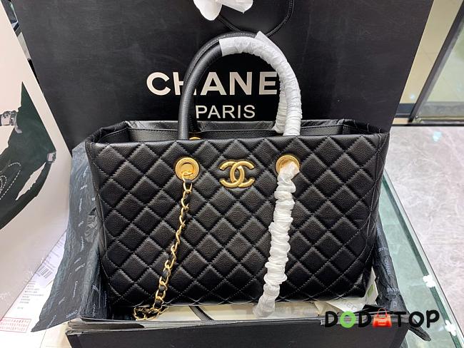 Chanel Shopping Bag Large Handbag Black Size 36 × 38 × 16 cm - 1