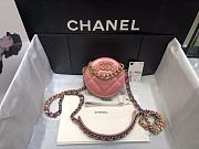 Chanel CL 19 Clutch With Chain Pink 01 Size 12 x 12 x 4.5 cm - 1