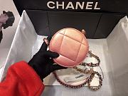 Chanel CL 19 Clutch With Chain Pink 01 Size 12 x 12 x 4.5 cm - 4