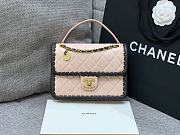 Chanel Matelasse Chain Shoulder Bag Pink Size 22 x 17 x 7 cm - 1