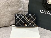 Chanel Woc Rhinestones Black Bag Size 19 cm - 1