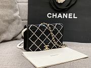 Chanel Woc Rhinestones Black Bag Size 19 cm - 2