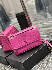 YSL Niki Rose Pink Size 28 × 8 × 20 cm - 4