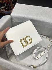 Dolce & Gabbana Crossbody Bag White Size 18 x 16 x 8 cm - 1