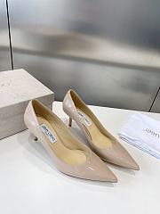 Jimmy Choo High Heels Beige 6.5 cm - 1