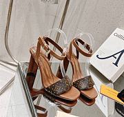 Louis Vuitton LV Plum Blossom Sandals 8 cm - 1