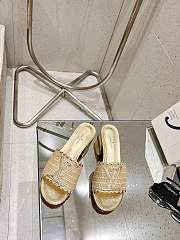 Louis Vuitton LV Straw Sandals 4.0 cm - 2