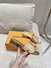 Louis Vuitton LV Straw Sandals 4.0 cm - 3