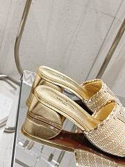 Louis Vuitton LV Straw Sandals 4.0 cm - 5