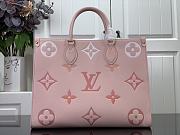Louis Vuitton LV M46542 OnTheGo MM Pink Size 35 x 27 x 14 cm - 1