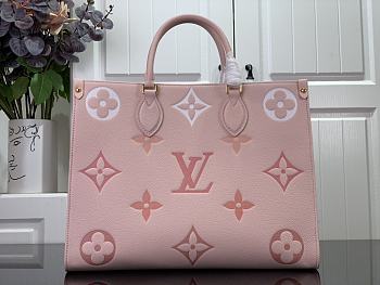 Louis Vuitton LV M46542 OnTheGo MM Pink Size 35 x 27 x 14 cm