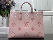 Louis Vuitton LV M46542 OnTheGo MM Pink Size 35 x 27 x 14 cm - 2