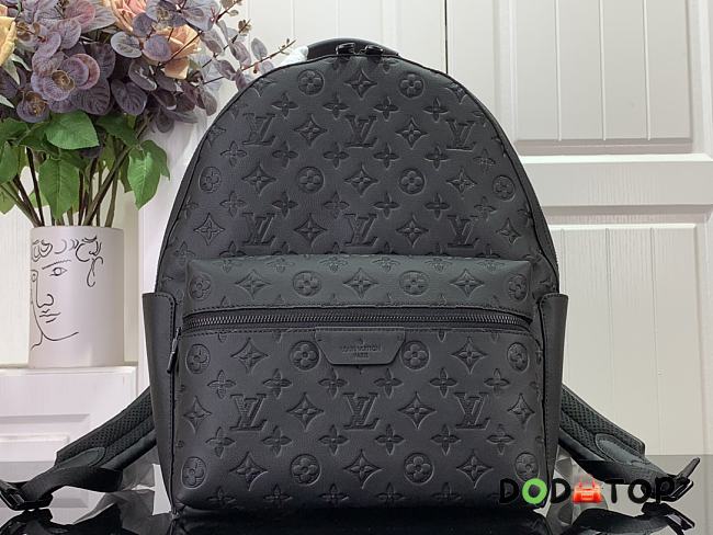 Louis Vuitton LV Discovery Backpack M46553 Black Embossed Size 29 x 38 x 20 cm - 1