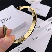 Dior Code Bangle Gold-Finish Metal and White Lacquer - 3
