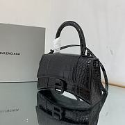 Balenciaga Hourglass Xs Bag Full Black Size 19 x 8 x 21 cm - 6