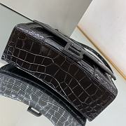 Balenciaga Hourglass Xs Bag Full Black Size 19 x 8 x 21 cm - 4