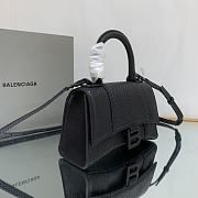 Balenciaga Hourglass Xs Bag Snake Pattern Black Size 19 x 8 x 21 cm - 6