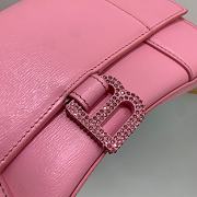 Balenciaga Hourglass Bag Pink Size 23 x 10 x 24 cm - 2
