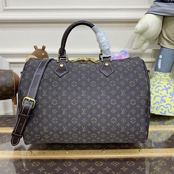 Louis Vuitton LV Speedy 30 Handbag Brown Size 30 x 21 x 17 cm