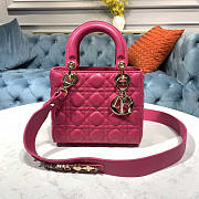 Dior Lady ABC Hot Pink Size 20 x 8.5 x 17 cm - 1