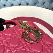 Dior Lady ABC Hot Pink Size 20 x 8.5 x 17 cm - 6