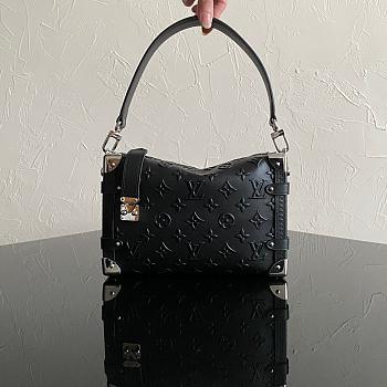 Louis Vuitton Side Trunk In Black Size 26 x 16 x 8 cm