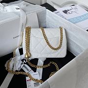 Chanel Flap Chain Bag Heart White Size 19 cm - 5