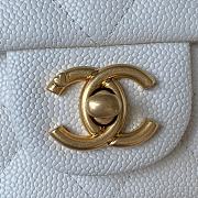 Chanel Flap Chain Bag Heart White Size 19 cm - 3