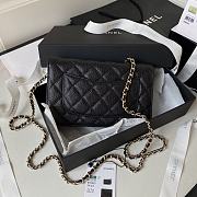 Chanel WOC New Hardware Black Size 19 cm - 5