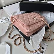 Chanel WOC New Hardware Pink Size 19 cm - 6