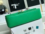 Chanel Flap Shoulder Bag Lambskin Leather A1112 Green Size 25 x 16 x 7 cm - 5