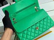 Chanel Flap Shoulder Bag Lambskin Leather A1112 Green Size 25 x 16 x 7 cm - 4