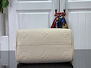 Louis Vuitton Speedy Bandoulière 20 Handbag White Size 20.5 x 13.5 x 12 cm - 6