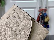 Louis Vuitton LV M81445 Wallet White Size 11 x 8 x 2.5 cm - 4