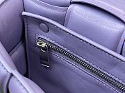 Bottega Veneta Cassette Padded Leather Shoulder Bag Purple Size 27 x 10 x 18 cm - 2