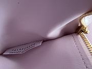 Bottega Veneta Cassette Padded Leather Shoulder Bag Light Purple Size 27 x 10 x 18 cm - 3
