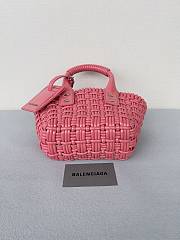  Balenciaga Bistro XXS Basket Bag Pink Size 17 x 10 x 25 cm - 3