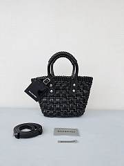 Balenciaga Bistro XXS Basket Bag Black Size 17 x 10 x 25 cm - 1