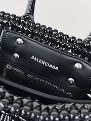 Balenciaga Bistro XXS Basket Bag Black Size 17 x 10 x 25 cm - 6