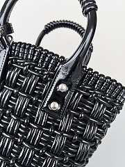 Balenciaga Bistro XXS Basket Bag Black Size 17 x 10 x 25 cm - 4